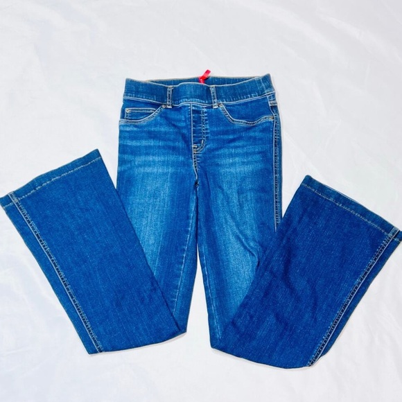 Spanx High Rise Flare Jeans (size small petite) EUC - Picture 9 of 12